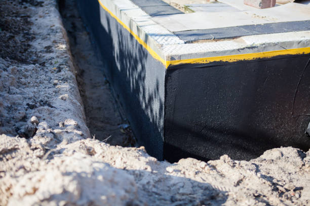 Residential Waterproofing installation at a Phillipsburg, OH home by SJ Waterproofing Pros